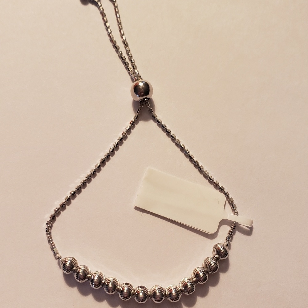 Sterling Bolo Bracelet